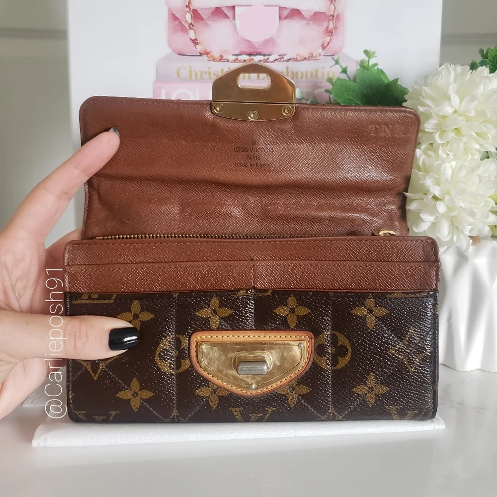 *SOLD* Authentic Pre-owned Louis Vuitton Sarah Etoile Long Wallet - Picture 6 of 13